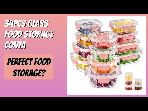 REVIEW (2026): 34pcs Glass Food Storage Conta. Features