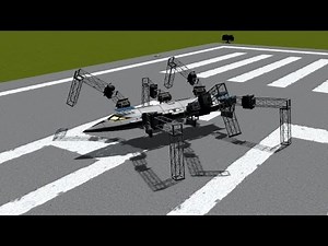 KSP - Testwalking First Infernal Robotics Mech