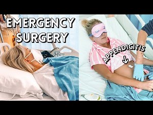 EMERGENCY SURGERY STORY TIME - Getting My Appendix Out!