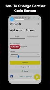 How To Change Partner Code Exness