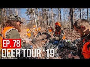 DEER DRIVES ON OHIO PUBLIC LAND! - Muzzleloader Hunting