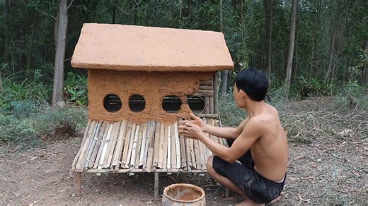 How To Build Colors Water Slide House For Abandoned Puppies