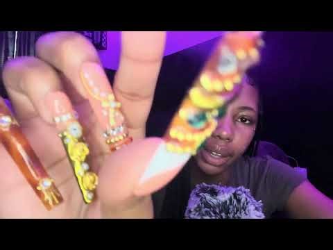 ASMR Face & Mic Plucking for People Who Need STRONG TINGLES ‼️