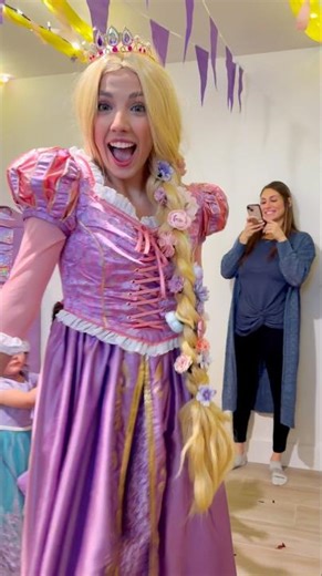 POV: Rapunzel Shows Up at Your Birthday ✨