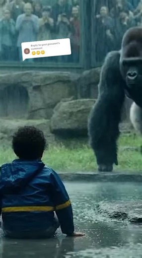 Replying to @gast.giovanni CLASH OF THE TITANS 🦍👶🔥 When raw power meets pure kindness… HISTORY was made. #fyp #ViralMoment #MustSee #Insane #Rescue #Wild #human