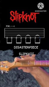 Disasterpiece _ Slipknot #guitartutorial #guitarlesson #easyguitar #disasterpiece #Slipknot