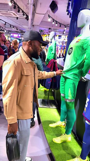 Barcelona Football Store Visit