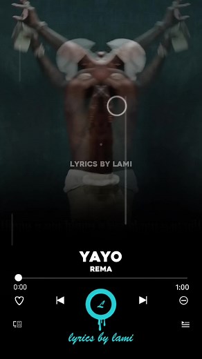Yayo - Rema 💥 #lyrics #afrobeats #yayo #rema #heis #viral
