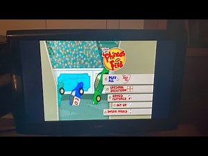 Phineas and Ferb: The Fast and the Phineas DVD Menu Walkthrough