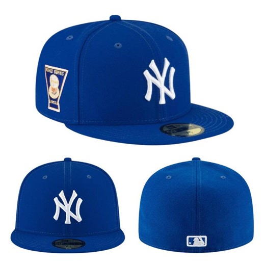 New Era Los Angeles Dodgers Blue Fitted Cap Size 7 1/2, MLB Baseball Hat, Flat Brim LA Cap, Streetwear Hip Hop Style, Unisex Gift Hat - Etsy