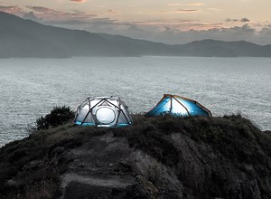 heimplanet mavericks: a geodesic inflatable tent for extreme conditions