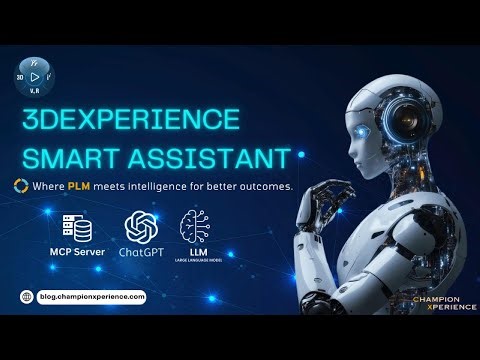 3DEXPERIENCE [PLM] Smart Assistant #3DEXPERIENCE #PLM #ENOVIA #chatgpt #llm #ai #mcpserver