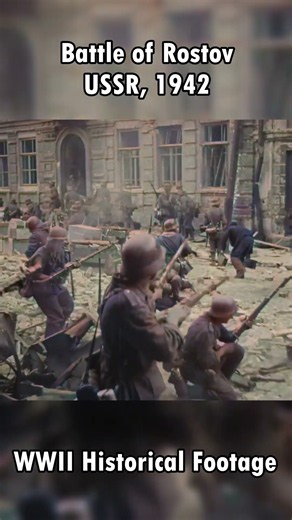 💥 Urban Combat: Street Fighting in Rostov (1942) #ww2 #history