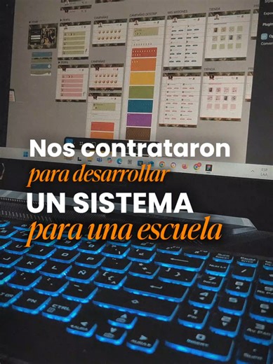 Un sistema educativo desarrollado en conjunto con @Malka Digital #uxdesign #design #figma #ux #uxui