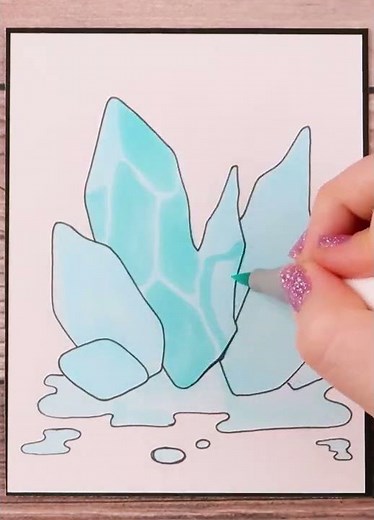 How to Draw Ice! 🧊