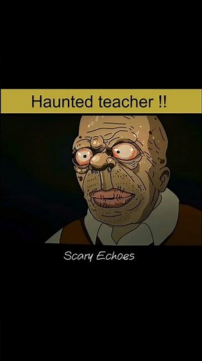 fear files bhootiya teacher episode | ghost teacher | horror short animated #horrorshorts #ytshorts