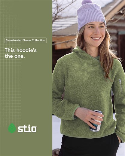 Fleece on the inside, sweater knit on the outside—the comfort and style you'll keep reaching for, day after day. | Stio