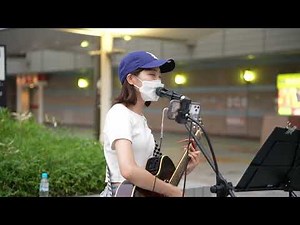 パクユナ 🎵マリーゴールド/あいみょん 浜松駅路上ライブ 【4K60P/α7SIII】2022・8・20