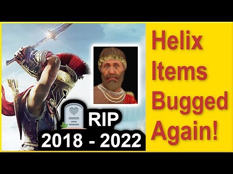 Assassins Creed Odyssey - Ubisoft bugs Helix Store Items again - Error Message in Sargons Shop!