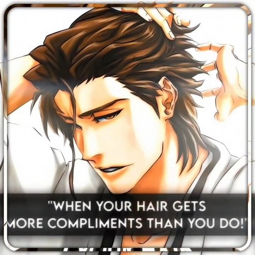 Got Hairs like Aizen! 😎 #aizen #aizenedit #bleach #anime #edit #shorts