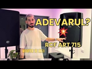 Adevarul despre boxele RCF ART 715 A🤯 - Părere după multe evenimente