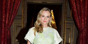 Diane lights up the Louvre