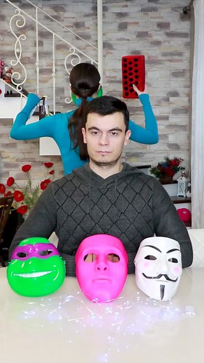 1.5M views · 314 reactions | Masks of hero challenge by Secret Vlog #shorts | Secret Vlog | Facebook