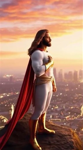 Jesus The Ultimate Superhero 💪✝️ #Jesus #Faith #Motivation #Christian #GodIsGood
