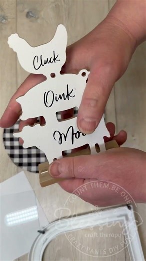 STOP Buying Farmhouse Decor 😱 Make THIS Dollar Tree Frame Sign Instead! #shorts