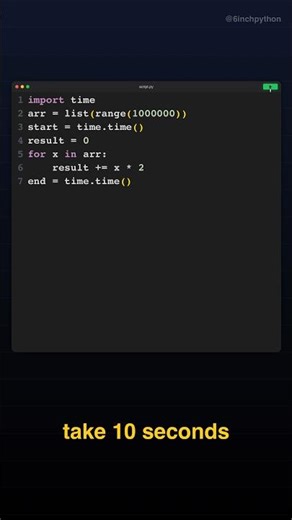 Why is your Python loop so slow? 🐌 It's interpreter overhead! Learn the secret. #PythonTips #NumPy