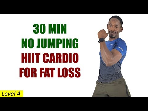 30-Minute HIGH INTENSITY CARDIO WORKOUT AT HOME for Fat Loss - No Jumping