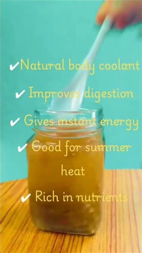 STOP drinking soda in summer ❌ Try this instead!🥤Gond Katira Sharbat keeps your body cool #summer