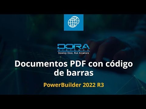 Documentos PDF con código de barras en PowerBuilder 2022 R3