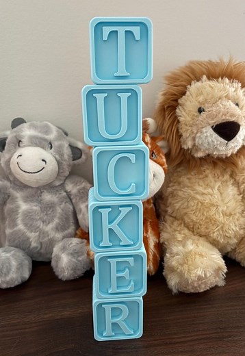 Personalized Baby Name Blocks – Custom Nursery Decor & New Baby Gift - Etsy