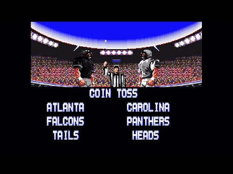 Atlanta Falcons 1995 Season – Week 1 vs Panthers | Tecmo Super Bowl SNES