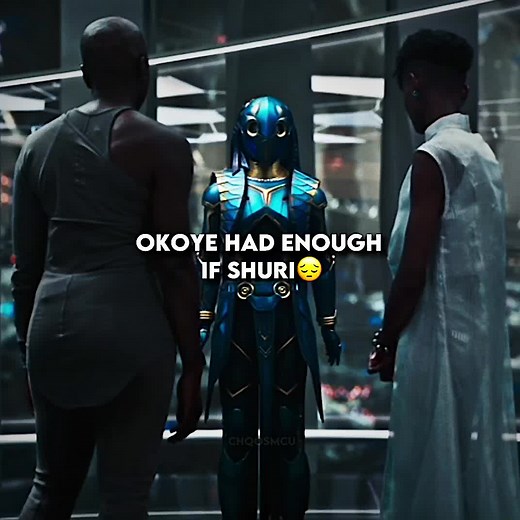 Okoye the suit isnt that bad😭#blackpanther #wakandaforever #shuri #okoye #chqosmcu
