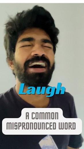 Sreekanth K G | Laugh Pronunciation Reviewed by @write_to_reap Costume: @adilkp_92 #pronunciation #englishpronunciation #spokenenglishmalayalam... | Instagram