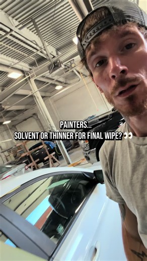 Final Wipe Debate: Solvent vs Thinner for Paint Prep
