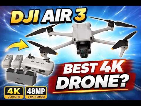 DJI Air 3 Fly More Combo Review | Best 4K Drone for Beginners & Pros?
