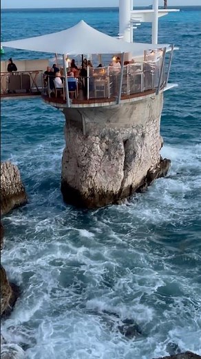 The Most Iconic Restaurant on a Rock! Nice, France.