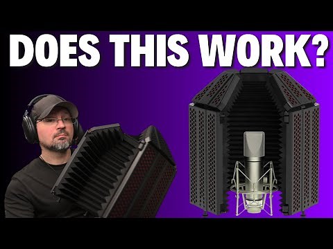Xtuga Microphone Isolation Shield - Very Honest Review & Demo