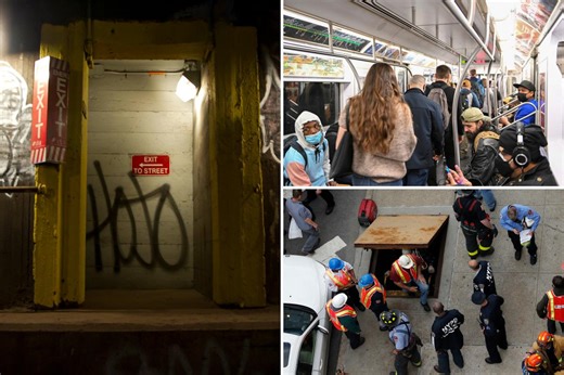MTA’s emergency exits are a gauntlet of dangers like exposed wiring, broken handrails and missing lights: audit