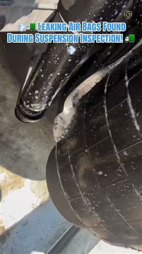 💨🚛 Leaking Air Bags Found During Suspension Inspection! 🚛💨