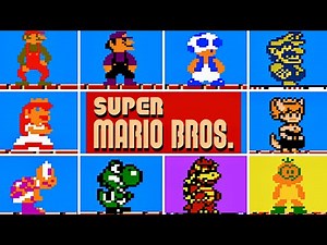 Play as Goomba, Yoshi, Toad, Bowser & more! in SMB1 NES Hacks