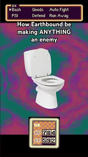 Earthbound makes ANYTHING an enemy #earthbound #nintendo #videogames #earthboundbeginnings