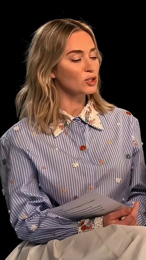 Emily Blunt On first time meeting with Matt Damon | Mic Spot