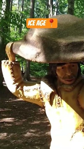 What did people and animals look like during the Ice Age