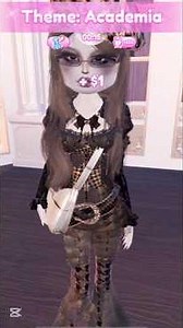 theme : Academia #dresstoimpress #dti #roblox #robloxdti #gaming #gameplay #dtiroblox