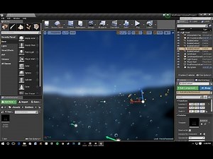 Unreal Engine 4 Water Volume With Bubbles Walk Through