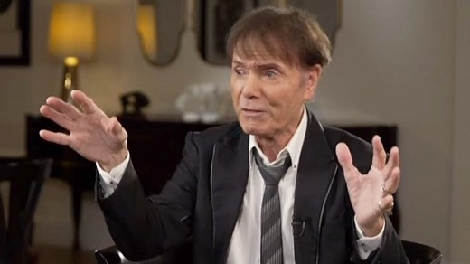 Sir Cliff Richard sings in BBC interview 'without artificial insemination'
